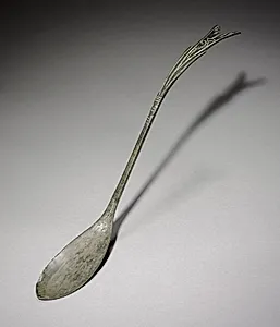 Spoon with Fish-Tail Design by Unknown Artist
