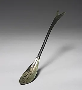 Spoon with Fish-Tail Design by Unknown Artist