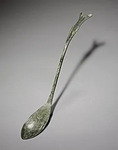 Spoon with Fish-Tail Design by Unknown Artist