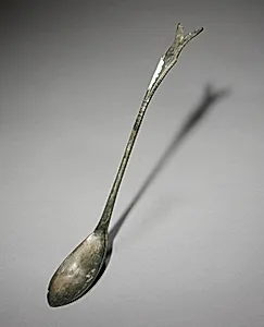 Spoon with Fish-Tail Design by Unknown Artist