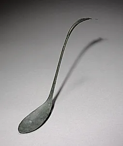 Spoon with Fish-Tail Design by Unknown Artist