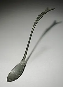 Spoon with Fish-Tail Design by Unknown Artist