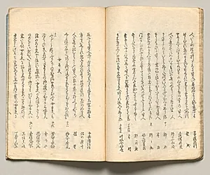 Spread Fifteen from Volume Six of People of Japan in Light Verse (Kyōka) by Utagawa Hiroshige (Japanese, 1797–1858)