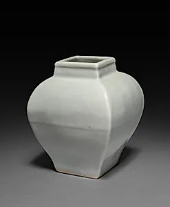 Square Jar by Unknown Artist