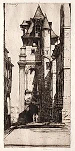 St. Aignan, Chartres by David Young Cameron (British, 1865–1945)