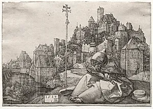 St. Anthony Reading by Albrecht Dürer (German, 1471–1528)