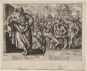 St. Bartholomew by Hendrick Goltzius (Dutch, 1558–1617)