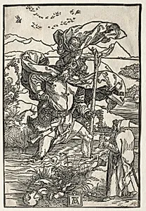 St. Christopher with the Birds by Albrecht Dürer (German, 1471–1528)