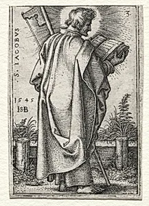 St. James the Less by Hans Sebald Beham (German, 1500–1550)