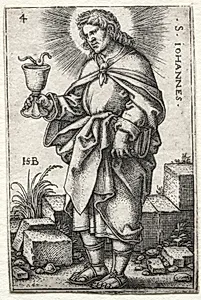St. John by Hans Sebald Beham (German, 1500–1550)