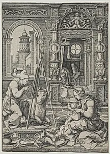 St. Luke Painting the Virgin