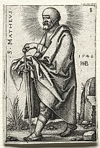 St. Mark by Hans Sebald Beham (German, 1500–1550)