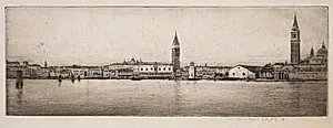 St. Mark's Basin, Venice by Mortimer Menpes (British, 1860–1938)
