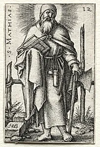 St. Matthew by Hans Sebald Beham (German, 1500–1550)