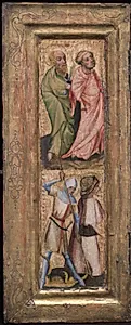 St. Peter, St. Paul, St. George, and St. James the Greater by Unknown Artist