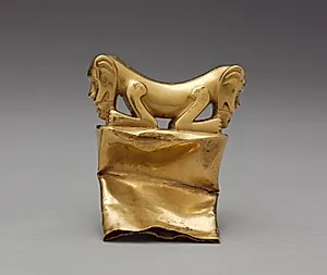 Staff Head(?) by Unknown Artist