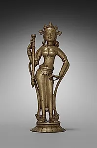 Standing Devi by Unknown Artist