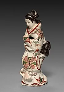 Standing Figure of a Beauty: Arita Ware by Unknown Artist