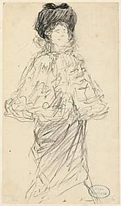 Standing Woman by Charles Paul Renouard (French, 1845–1924)