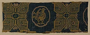 Star and Cross Pattern from a Tomb Cover(?) by Unknown Artist
