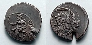 Stater: Baal (obverse); Head of Pharnabazos (reverse) by Unknown Artist