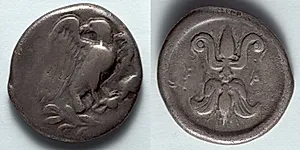 Stater: Eagle (obverse); Thunderbolt (reverse) by Unknown Artist