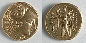 Stater: Head of Athena (obverse); Nike (reverse) by Unknown Artist