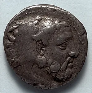 Stater: Head of Bearded Herakles (obverse) by Unknown Artist