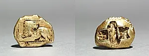 Stater: Lion (obverse); Incuse Punches (reverse) by Unknown Artist