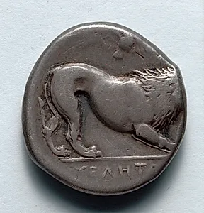 Stater: Lion, owl (reverse) by Unknown Artist