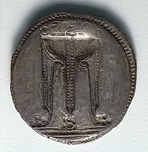 Stater: Tripod, Incuse (reverse) by Unknown Artist