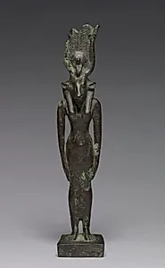Statuette of Hathor by Unknown Artist