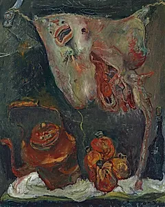 Still Life with Rayfish by Chaïm Soutine (Russian, 1893–1943)