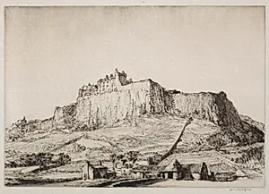 Stirling Castle, No. 2 by Muirhead Bone (British, 1876–1953)