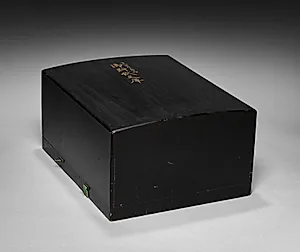 Storage Box (Tomobako) for Document Box (Ryōshibako) with Chrysanthemum and Plum by Unknown Artist