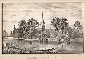 Stratford on Avon by James Merritt Ives (American, 1824–1895)