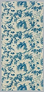 Strip of Copperplate Printed Cotton by Unknown Artist