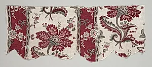 Strip of Woodblock Printed Cotton by Unknown Artist