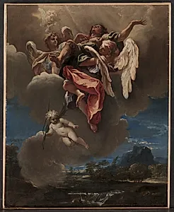 Study for "An Apotheosis of a Saint" (for San Bernardino dei Morti, Milan)
