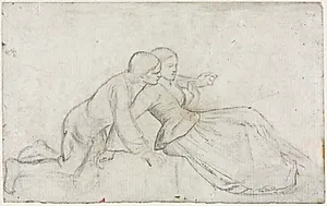 Study for "The Hireling Shepherd" by William Holman Hunt (British, 1827–1910)