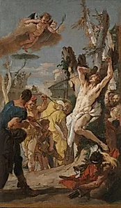 Study for "The Martyrdom of Saint Sebastian" (for the Augustinian monastery at Diessen, Germany) by Giovanni Battista Tiepolo (Italian, 1696–1770)