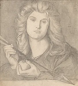 Study for "Venus Verticordia" by Dante Gabriel Rossetti (British, 1828–1882)