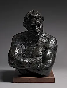 Study of Honoré de Balzac by Auguste Rodin (French, 1840–1917)