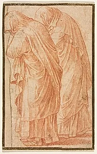 Study of Monks by Unknown Artist
