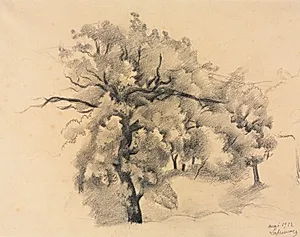 Study of Trees by Roger de La Fresnaye (French, 1885–1925)