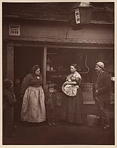 Sufferers from the Floods by John Thomson (Scottish, 1837–1921)