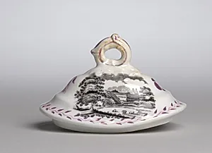 Sugar Bowl and Lid (lid) by Unknown Artist