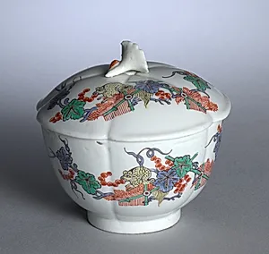 Sugar Bowl by Chantilly Porcelain Factory (French)