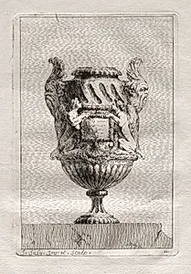 Suite of Vases:  Plate 11 by Jacques François Saly (French, 1717–1776)