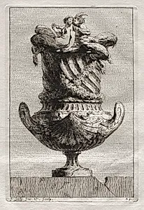 Suite of Vases:  Plate 25 by Jacques François Saly (French, 1717–1776)